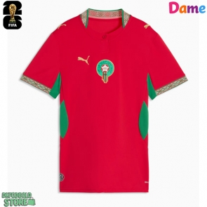 Marokko Replika Hjemmebanetrøje Dame VM 2026 Kortærmet